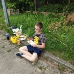 Nocowanka wolontariuszy.