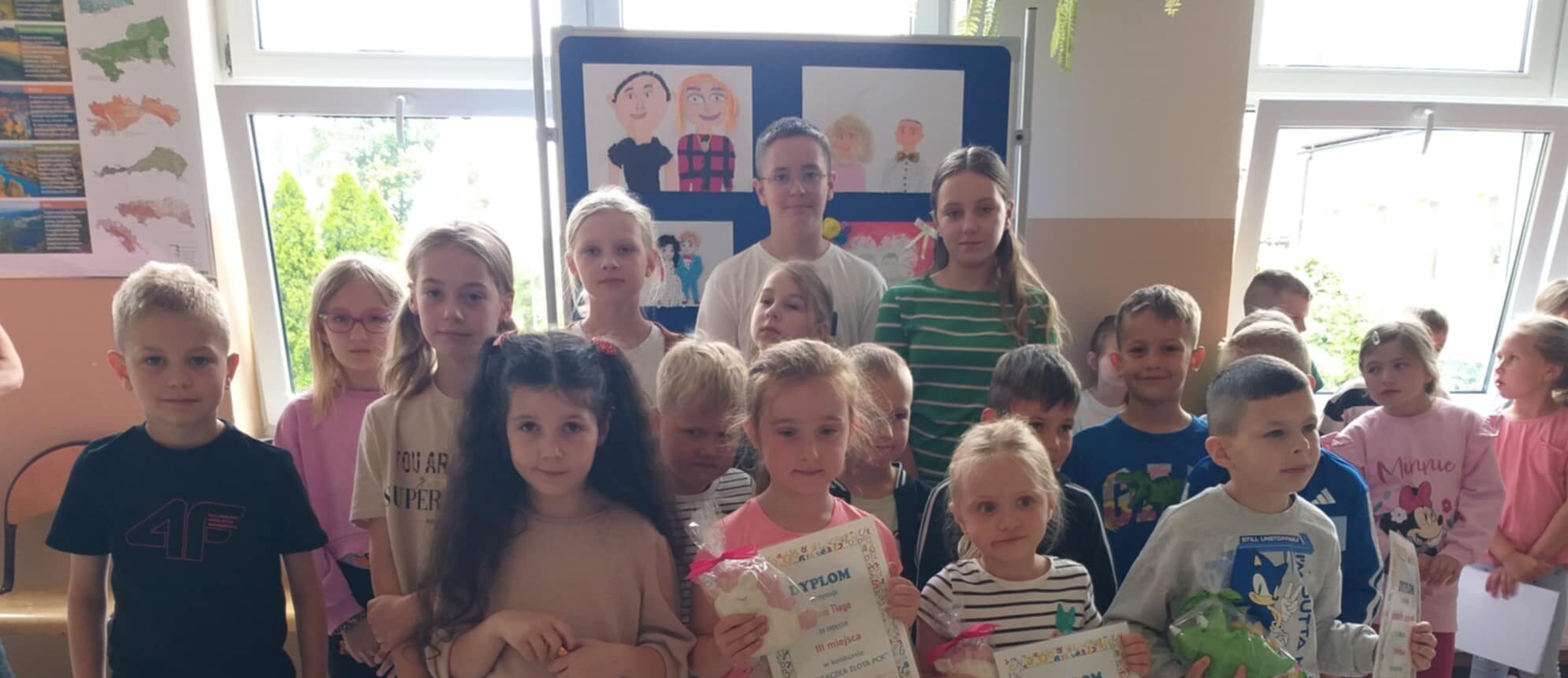 Zdjęcia laureatów konkursów.