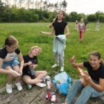 Nocowanka wolontariuszy.