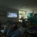 Nocowanka wolontariuszy.