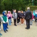 Zwiedzamy Łazienki Królewskie.