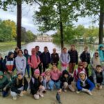 Zwiedzamy Łazienki Królewskie.