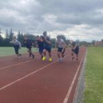 Uczniowie podczas zawodów.