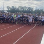 Uczniowie podczas zawodów.