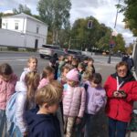 Zwiedzamy Łazienki Królewskie.