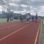 Uczniowie podczas zawodów.