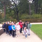 Zwiedzamy Łazienki Królewskie.