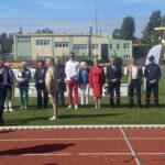 Uczniowie podczas zawodów.