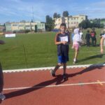 Uczniowie podczas zawodów.