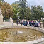 Zwiedzamy Łazienki Królewskie.