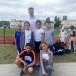 Uczniowie podczas zawodów.