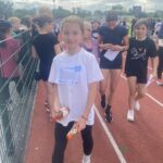 Uczniowie podczas zawodów.