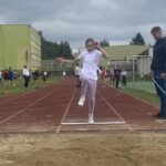 Uczniowie podczas zawodów.