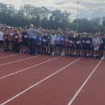 Uczniowie podczas zawodów.