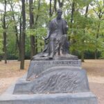 Zwiedzamy Łazienki Królewskie.