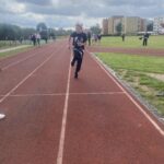 Uczniowie podczas zawodów.