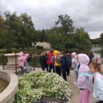 Zwiedzamy Łazienki Królewskie.