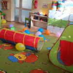 Zabawy przedszkolaków.