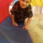 Zabawy przedszkolaków.