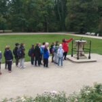 Zwiedzamy Łazienki Królewskie.