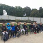 Zwiedzamy Łazienki Królewskie.