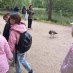 Zwiedzamy Łazienki Królewskie.