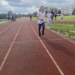 Uczniowie podczas zawodów.