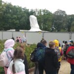 Zwiedzamy Łazienki Królewskie.