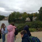 Zwiedzamy Łazienki Królewskie.