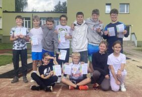 SUKCES NASZYCH LEKKOATLETÓW !