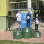 Uczniowie podczas zawodów.