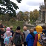 Zwiedzamy Łazienki Królewskie.