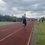 Uczniowie podczas zawodów.