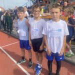 Uczniowie podczas zawodów.