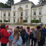 Zwiedzamy Łazienki Królewskie.