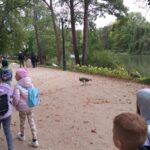 Zwiedzamy Łazienki Królewskie.