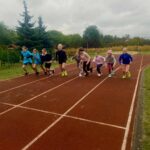 Uczniowie podczas zawodów.