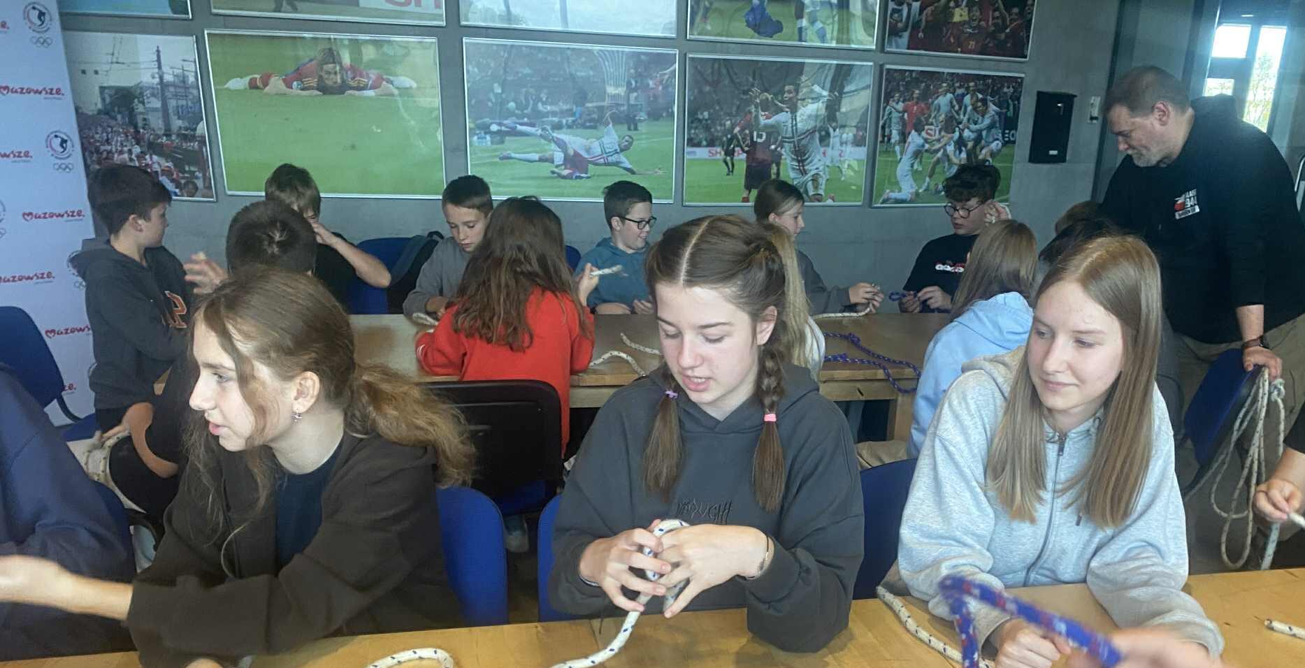 Wizyta w Centrum Olimpijskim.